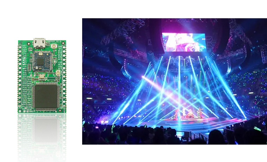 3km無線連接模塊高速wifi模塊，距離遠尺寸小/集成MCU/即貼即用